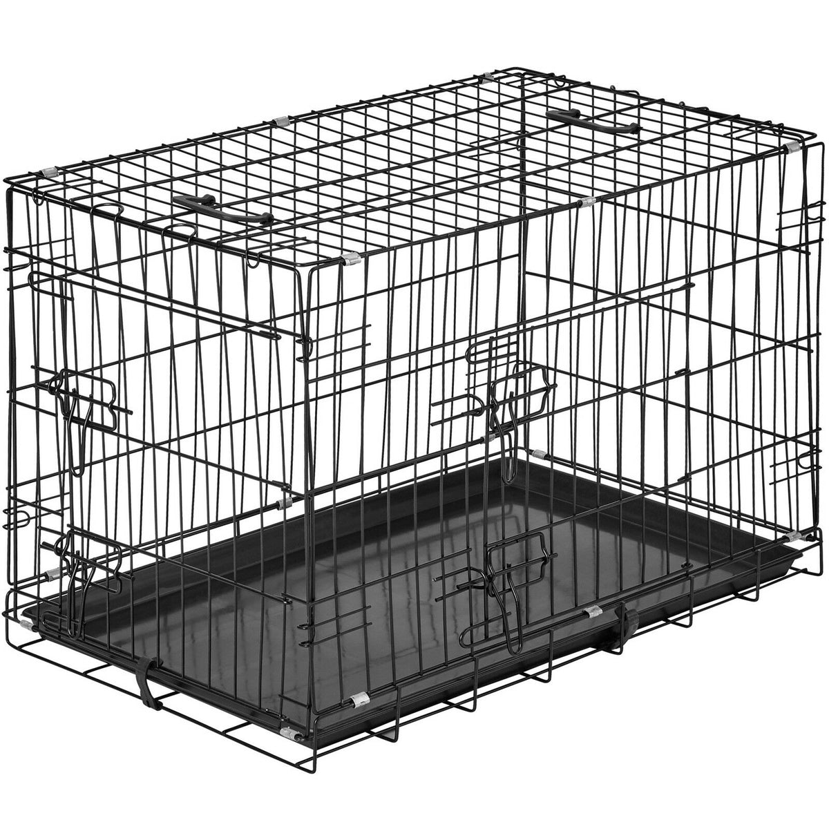 Cage pliable pour chien en acier 76 x 47cm – ToutPositif