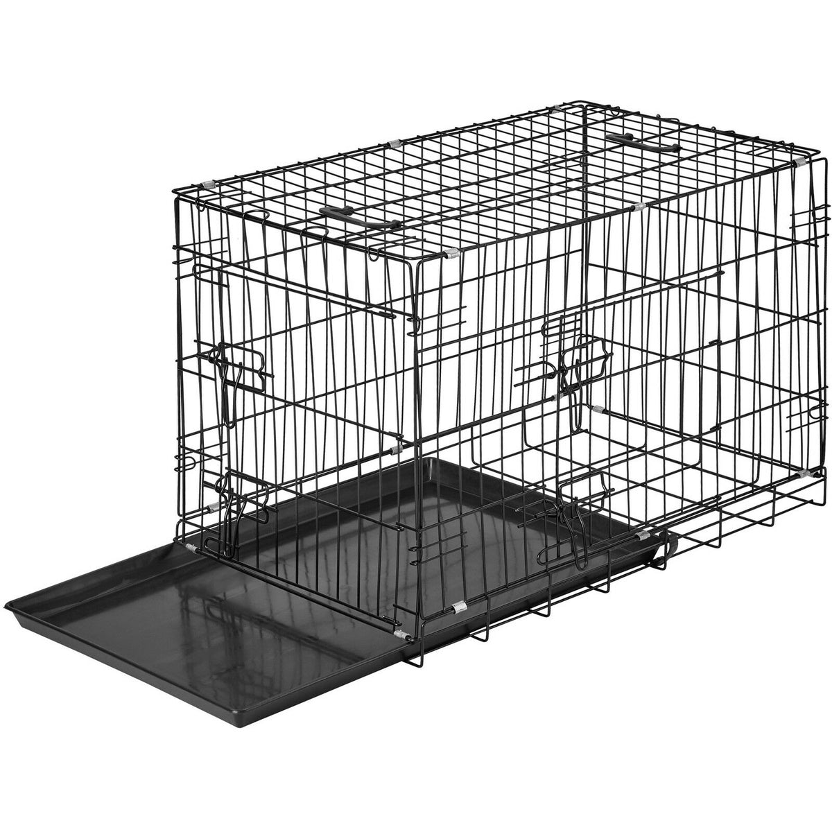 Cage pliable pour chien en acier 76 x 47cm – ToutPositif