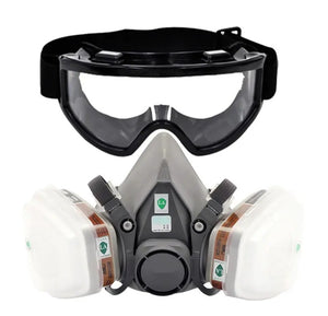 Masque de Protection 7 en 1 - Respirateur Gaz et Poussière