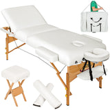 Table pliante thérapeutique de massage ép. 10cm 3 zones