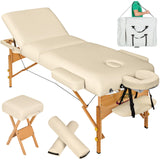 Table pliante thérapeutique de massage ép. 10cm 3 zones