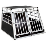 Cage pour chien en aluminium 97 x 90cm