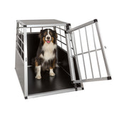 Cage pour chien en aluminium 90 x 65cm