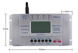 Régulateur de charge solaire MPPT 40 A - 12 V/24 V